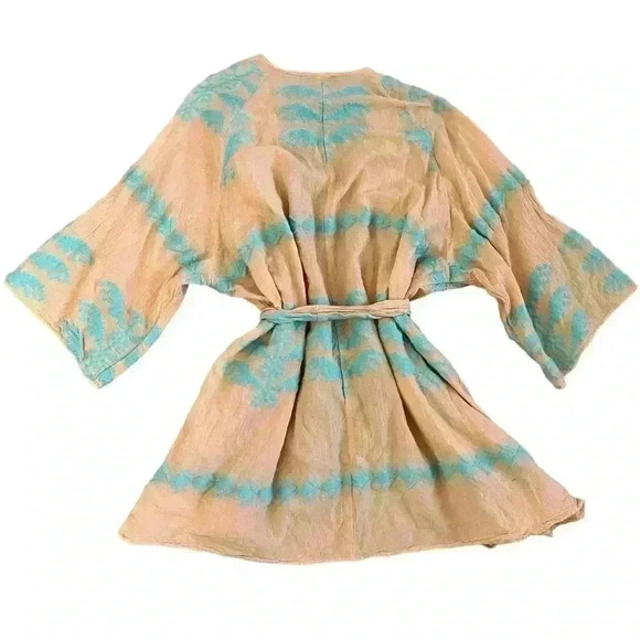 August Resortwear Belted Cover Up Size Small/Medium - Picture 5 of 5